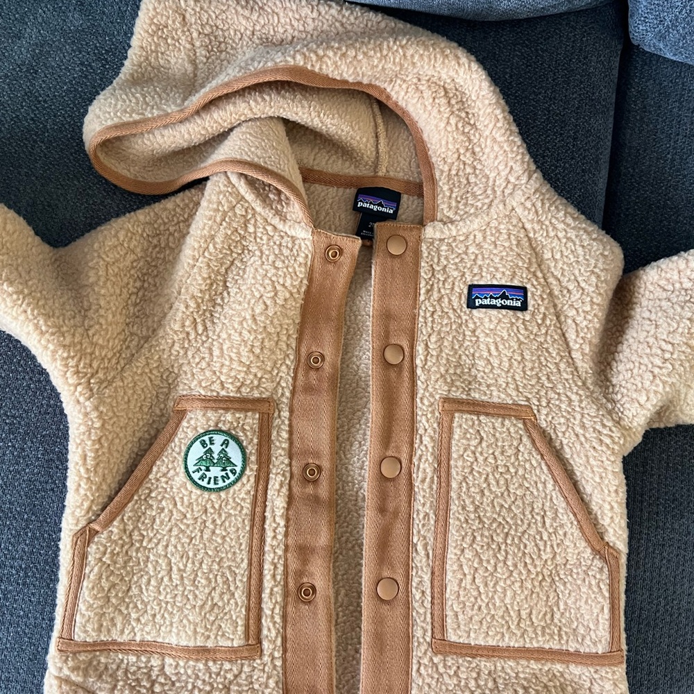 Patagonia Toddler Sherpa Fleece Jacket